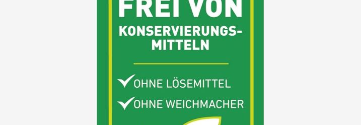 Siegel konservierungsmittelfrei
